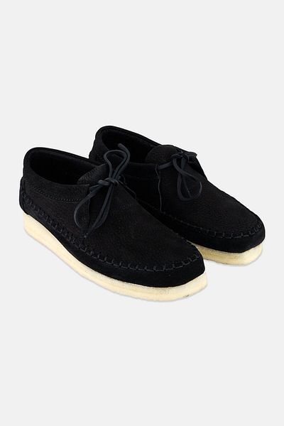CLARKS Women Standard Weaver Tie Lace Up Casual Shoes, Black