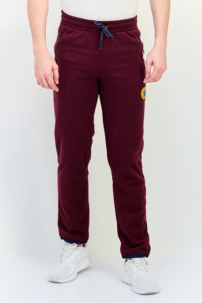 adidas Men Sportswear Fit Brand Logo Outdoor Sweatpants, Maroon