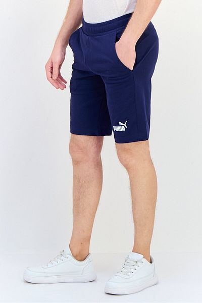 Puma شورت رياضي مناسب للخارجية للرجال، أزرق داكن