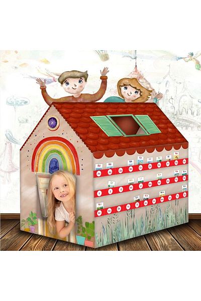 OEM Cort de joaca Montessori,Functii Educative 10,Cantece si Povesti,scaner cu 56 carti electronice