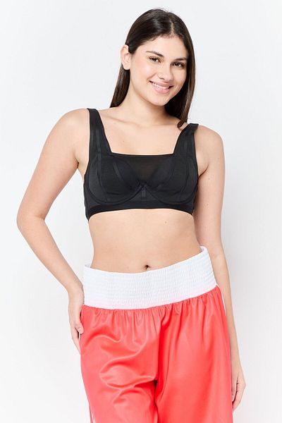 adidas Women Sportswear Fit Training Sports Bra, Black