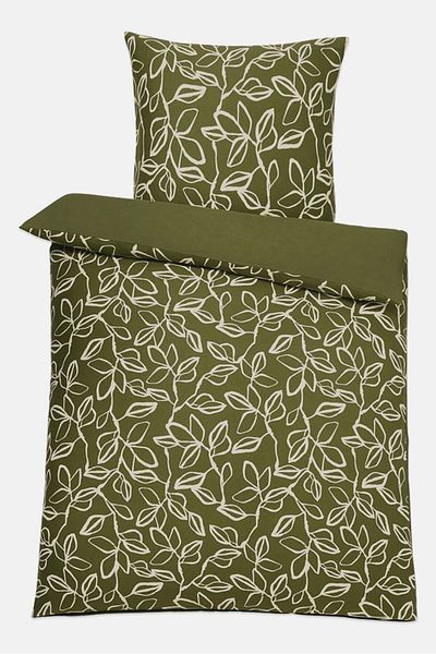 Tchibo Single Oversize Duvet Set, Green