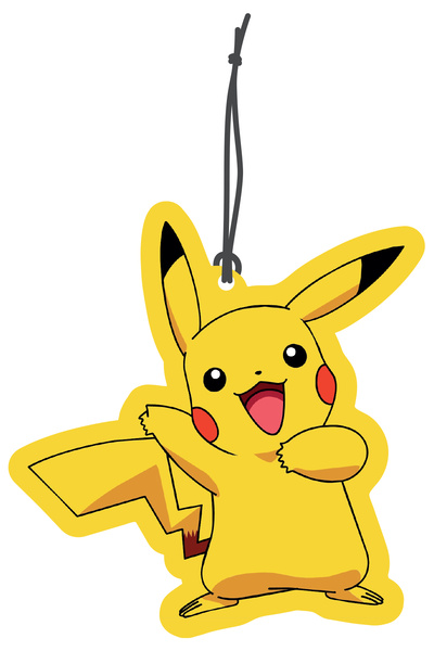 Meröka Pokemon Pikachu Görselli Dekoratif Oto Kokusu ve Aksesuar Seti