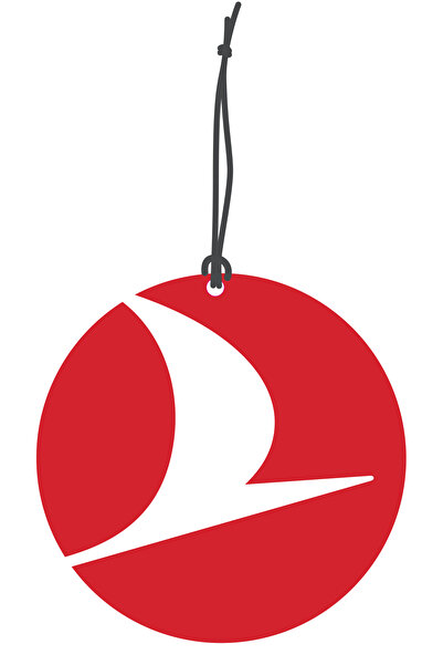 Meröka Türk Hava Yolları Görselli Dekoratif Oto Kokusu ve Aksesuar Seti