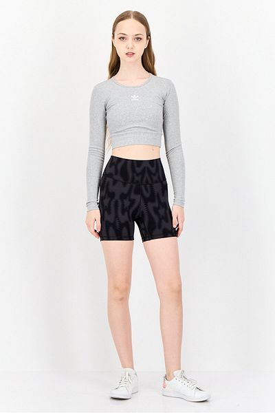 adidas Women Sportswear Fit Training Shorts, Black