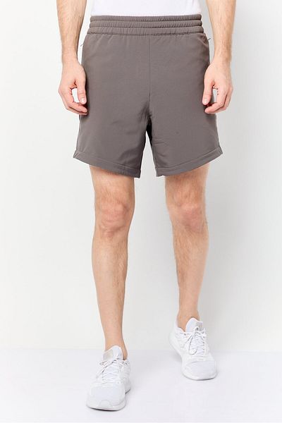 adidas Men Sportswear Fit Basketball Shorts, Stone Grey