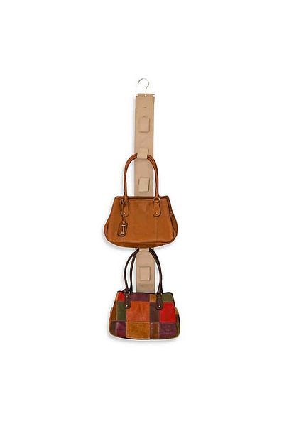 Generic 2 pieces of hanging bag organizer