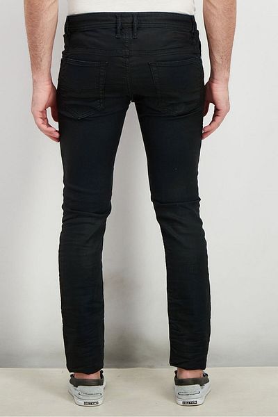 Diesel Men Regular Fit Drawstring Wash Pants, Midnight