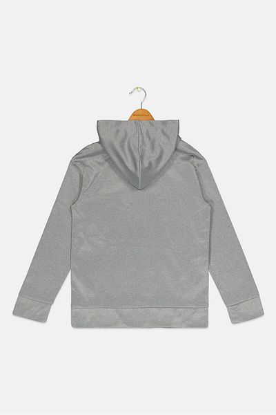 Puma Kids Boy Sportswear Fit Long Sleeve Hoodies, Grey