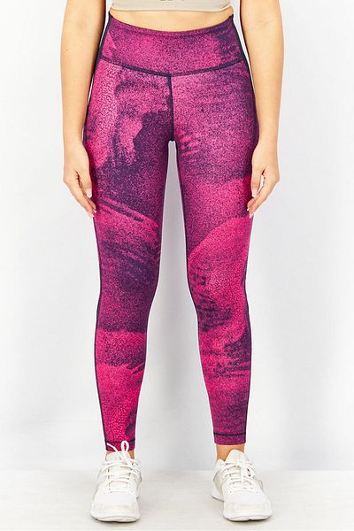 Reebok بنطال ليجنز رياضي نسائي من Lux Perform، لون أزرق داكن
