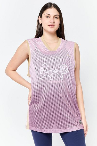 Puma x Sophia Chang Women Sportswear Fit Sleeveless Basketball Jersey, Purple