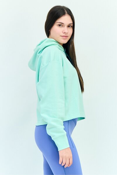 hoka Women Sportswear Fit Outdoor Hoodie, Lime Green