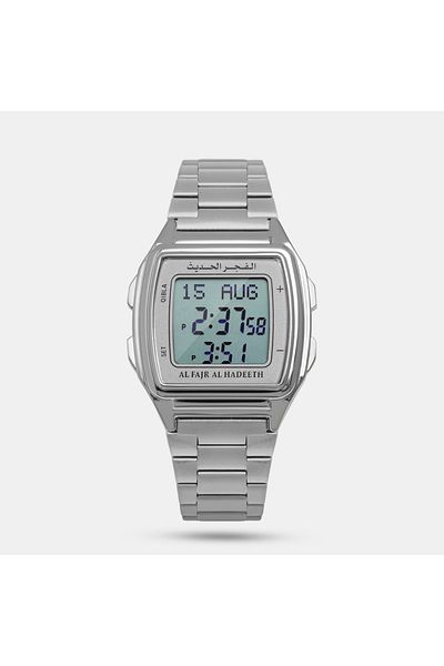 FAJ Modern Fajr Watch Single Silver Model AL261S