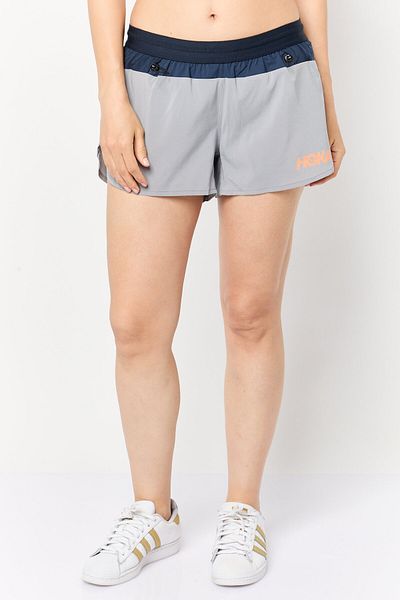 hoka Women Sportswear Fit Training Shorts, Grey