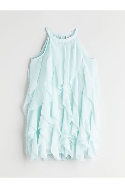 LC Waikiki LCW Kids Rochie de seară pentru fete cu guler Halter