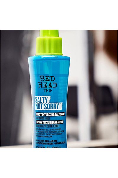 Tigi Bed Head By Salty Not Sorry Texturizing Salt Spray For Natural Undone Hairstyles 3.38 Fl Oz