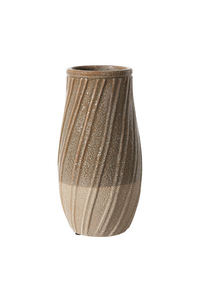 Mudo Concept Marron Ceramic Vase 14X27Cm