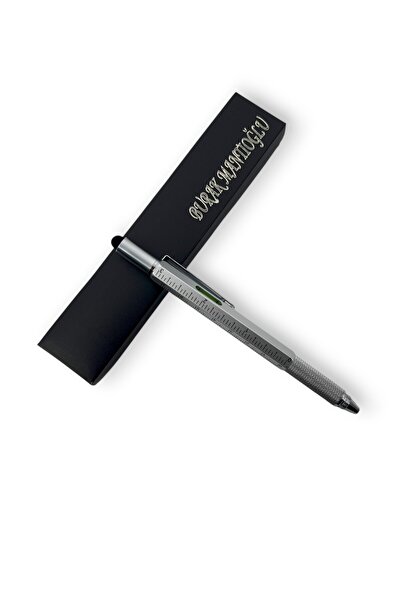 SürLaz Su Terazili Cetvelli Tornavidalı Mühendis Kalemi Kişiye Özel İsim Yazı...