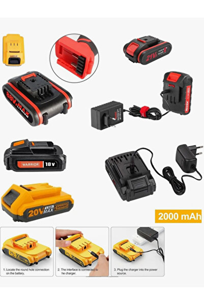 UniversalCraft Matkap Bataryası Şarj Aleti