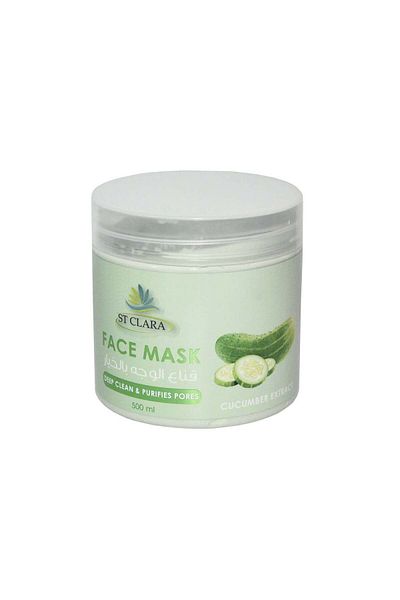 ST CLARA Cucumber face mask to cleanse the skin
