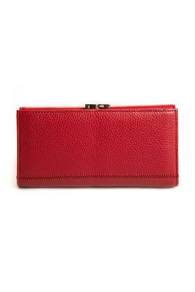 OEM Women's wallet, genuine leather, Mrd Leather, 1519 red