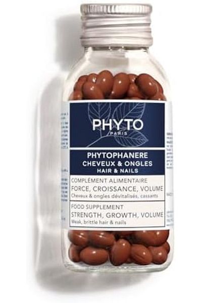 Phyto Phanere Dietary Supplement for Hair & Nails - Thinning Hair - 120 Caplets