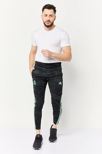 adidas Men Sportswear Fit Real Madrid Cf Football Pant, Black