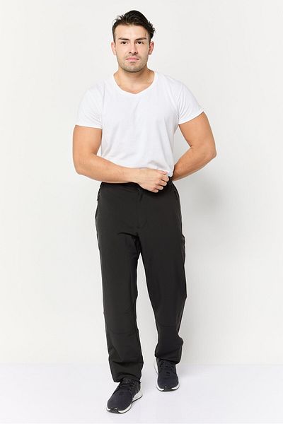 Puma Men Sportswear Fit Running Track Pants, Black