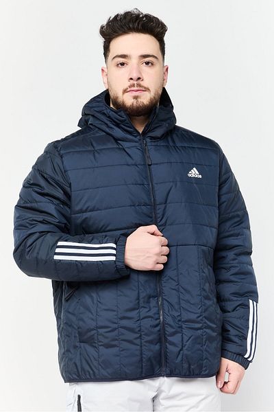 adidas Men Sporstwear Fit Long Sleeve Outdoor Jacket, Navy