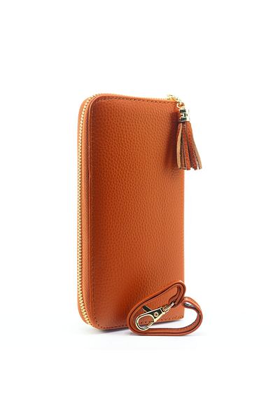 OEM Women's Wallet, Baellerry, Brown, Genuine Leather