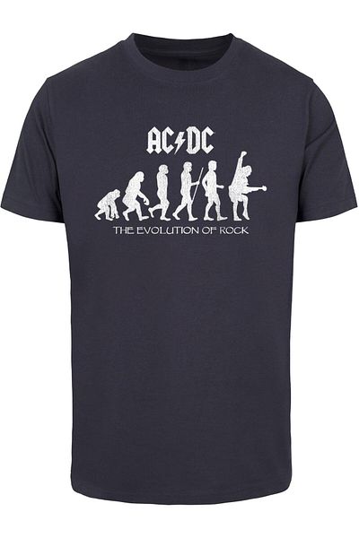 Merchcode Herren Acdc - Evolution Of Rock T-shirt