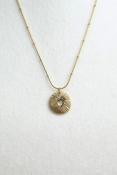 ayışığı Beige Stone Necklace