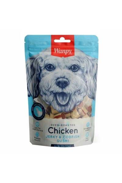 Wanpy Tavuklu&Morina Balıklı 100 gr Köpek Ödülü