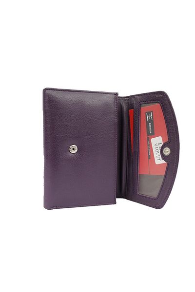OEM Women's wallet genuine leather 1866 Purple