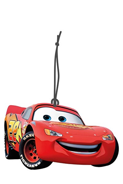 Genel Markalar Şimşek Mc Queen Görselli Dekoratif Oto Kokusu ve Aksesuar Seti