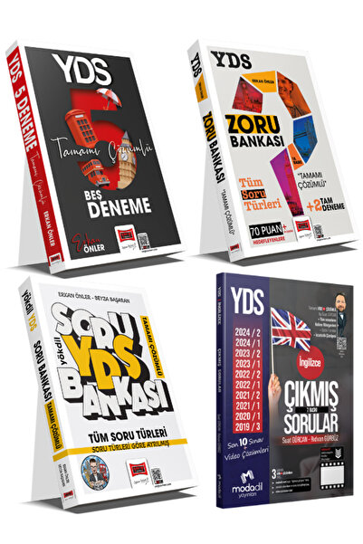 Yargı Yayınları YDS 70 PUAN VE ÜZERİ SORU SETİ
