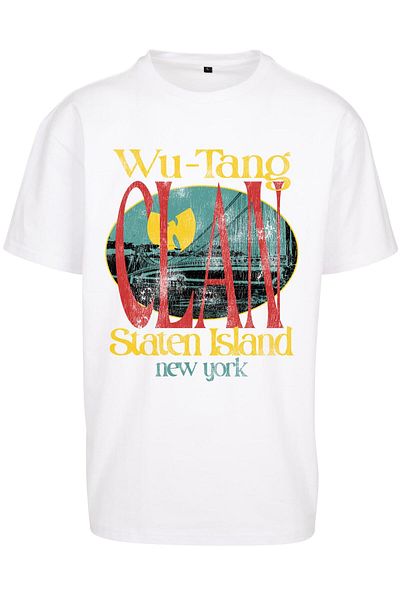Upscale by Mister Tee Herren Wu Tang Staten Island Oversize T-Shirt