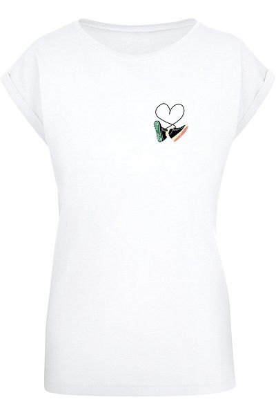 Mister Tee Damen Ladies Kicks Love Emb Tee