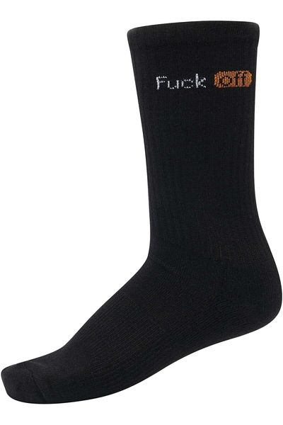 Urban Classics Unisex Fuck Off Socks 6-Pack