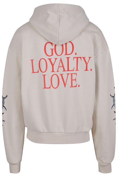 Upscale by Mister Tee Unisex God Loyalty Love Ultraheavy Oversize Hoodie
