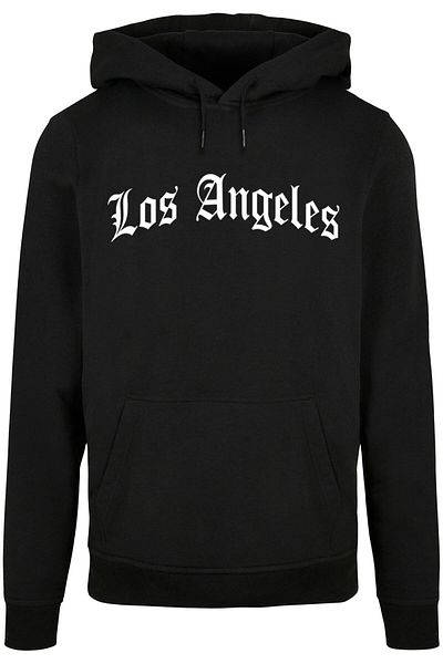 Mister Tee Herren Los Angeles Wording Hoody