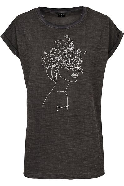 Mister Tee Damen Ladies One Line Fruit Tee