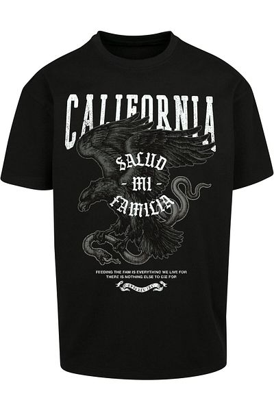 Upscale by Mister Tee Unisex La Familia Heavy Oversize Tee