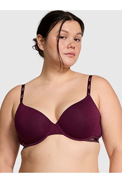 PINK Wear Everywhere Hafif Dolgu Destekli T-Shirt Sütyeni