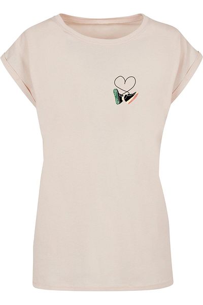 Mister Tee Damen Ladies Kicks Love Emb Tee