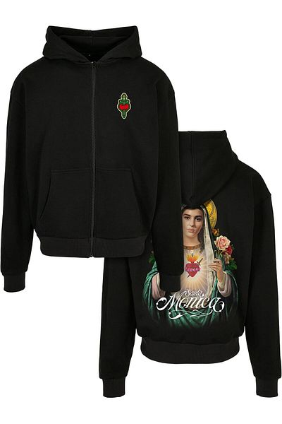 Upscale by Mister Tee Herren Santa Monica Heavy Oversize Zip Hoody