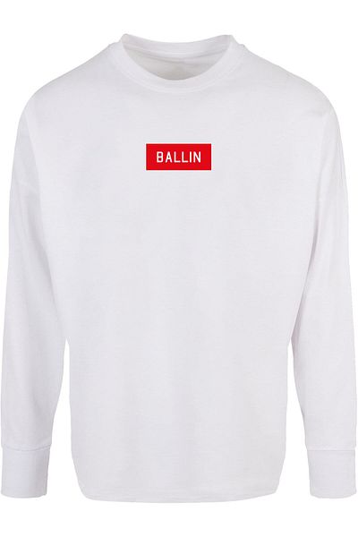 Mister Tee Herren Ballin Box Oversized Longsleeve