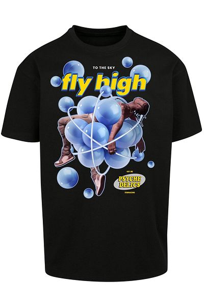 Upscale by Mister Tee Unisex Psychedelic Oversize T-Shirt