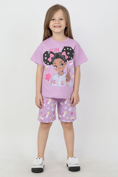 e-çocuk Fun Girl 2-Piece Girl's Suit 4869