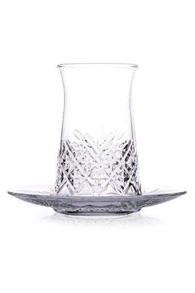 Paşabahçe Timeless Çay Bardağı Ve Orjinal Kutulu Çay Tabağı Seti 6 Kişilik